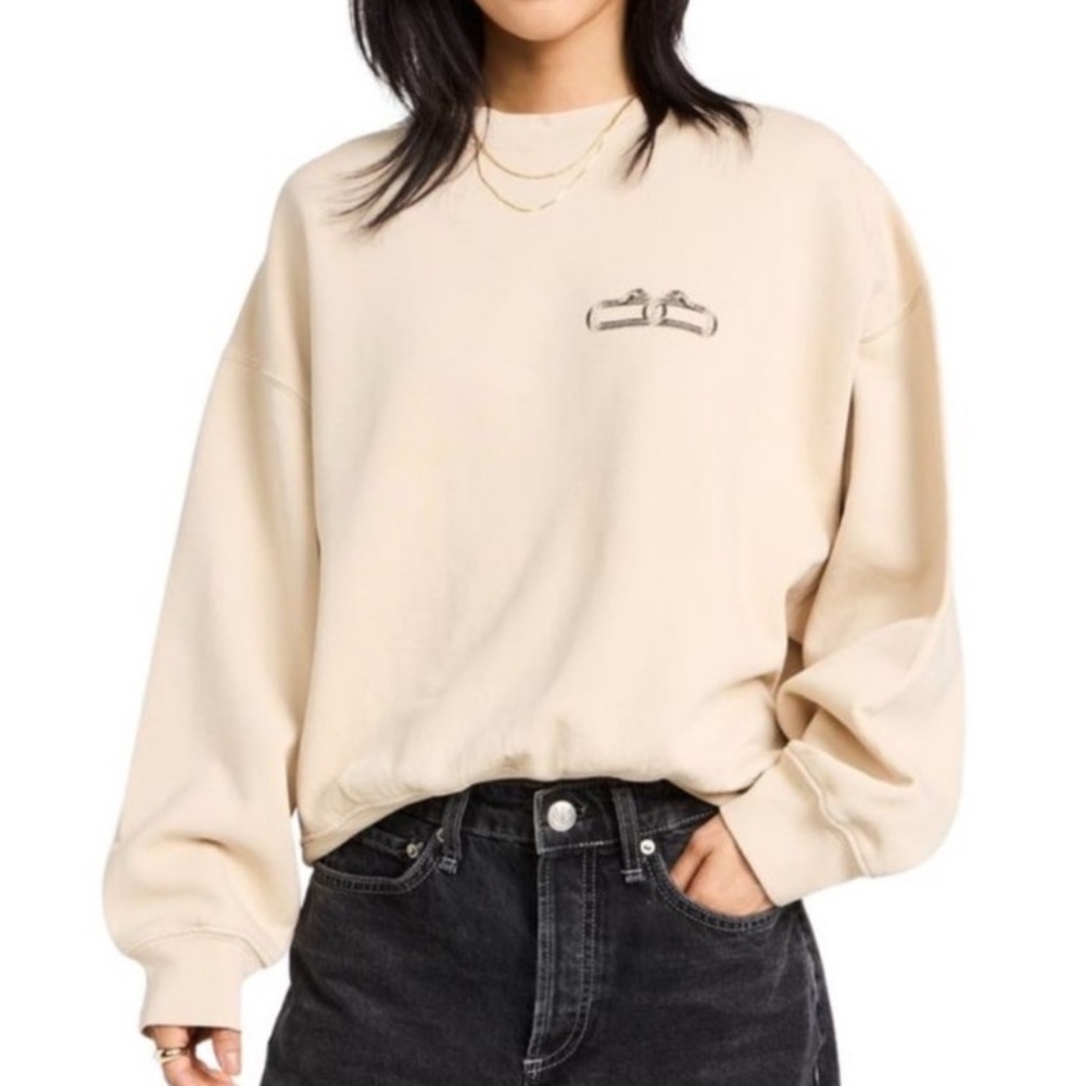 Anine Bing Leo Serpent Graphic sweatshirt - Picture 3 of 12